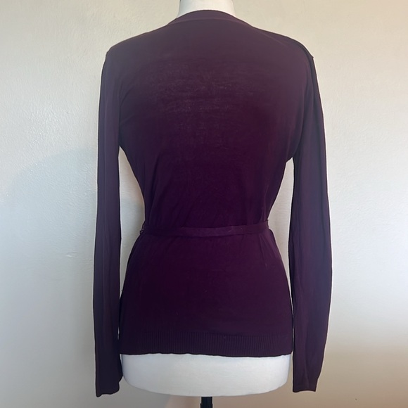 Apt. 9 Cardigan & Sequin RuffleCamisol One Piece, Size Small, Marroon/Pink - Picture 4 of 6